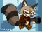 Lojë Raccoon adventure game në internet