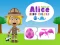 Lojë World of Alice Dino Colors në internet