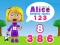 Lojë World of Alice Numbers Shapes në internet