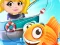 Lojë Nastya Fishing game në internet