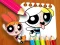 Lojë The Powerpuff Girls Coloring Book në internet