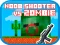 Lojë Noob shooter vs Zombie në internet