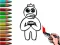 Lojë Rainbow Friends Coloring Book në internet