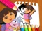 Lojë Dora the Explorer the Coloring Book në internet