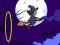 Lojë Flying witch halloween në internet