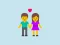 Lojë Love match Compatibility test në internet