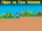 Lojë Hippo vs Cow Monster në internet