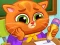 Lojë Lovely Virtual Cat At School në internet