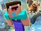 Lojë Noob Parkour: Snow Age në internet