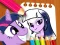 Lojë Equestria Girls Coloring Book në internet