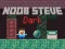 Lojë Noob Steve Dark në internet