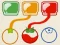 Lojë Pick Color Paint Fruits në internet