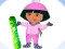 Lojë Dora Ski Winter Dressup në internet