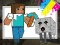 Lojë Minecraft Coloring Pages në internet