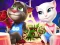 Lojë Talking Tom and Angela Coloring në internet