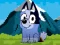 Lojë Bluey dog pixal në internet