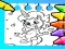 Lojë Magical Unicorn Coloring Pages në internet