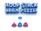 Lojë Hoop Stack Brain Puzzle Game në internet