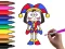 Lojë Pomni Coloring Time në internet
