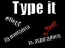 Lojë Type it në internet