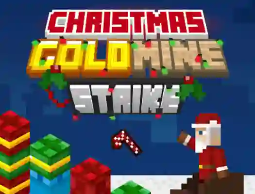 Lojë Gold Mine Strike Christmas në internet