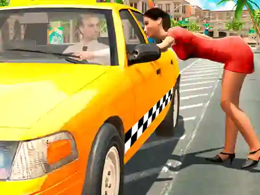 Lojë Crazy Taxi Simulator në internet