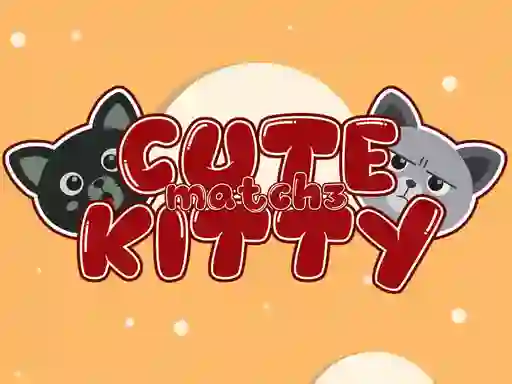 Lojë Cute Kitty Match 3 në internet