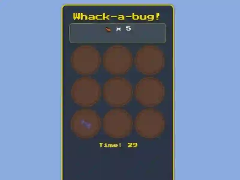 Lojë Whack A Bug Challenge në internet