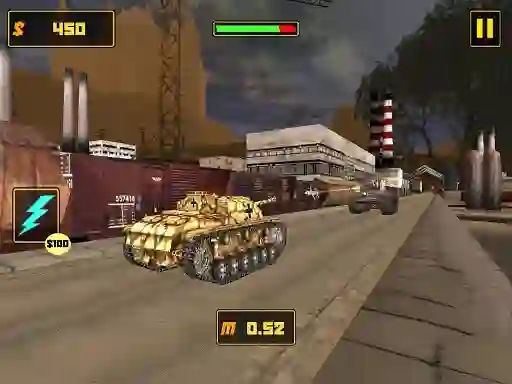 Lojë War Machines: Tank Battle në internet