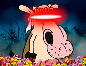 Lojë Laser-cow adventure në internet