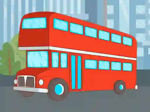 Lojë BUS JIGSAW në internet