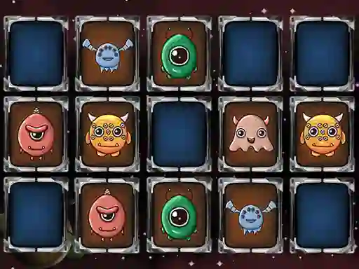 Lojë Aliens Memory Game në internet