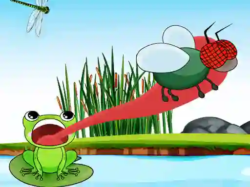 Lojë Hungry Frog në internet