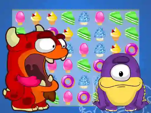 Lojë Candy Monster Match 3 në internet