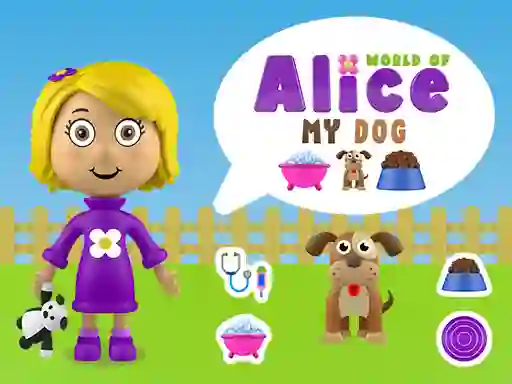 Lojë World of Alice My Dog në internet