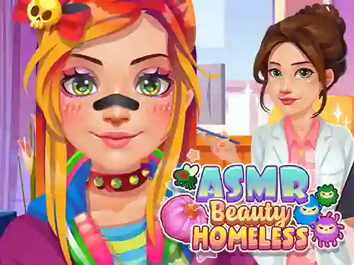Lojë ASMR Beauty Homeless në internet