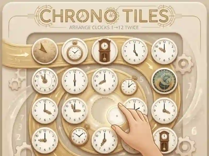 Lojë Chrono Tiles në internet