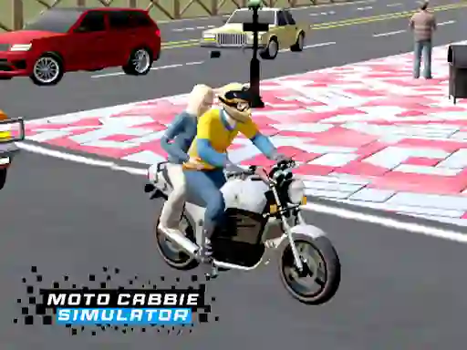 Lojë Moto Cabbie Simulator në internet