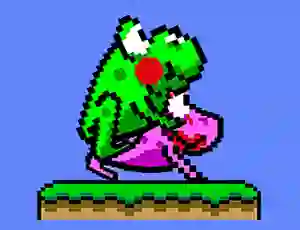 Lojë Loving Toads në internet