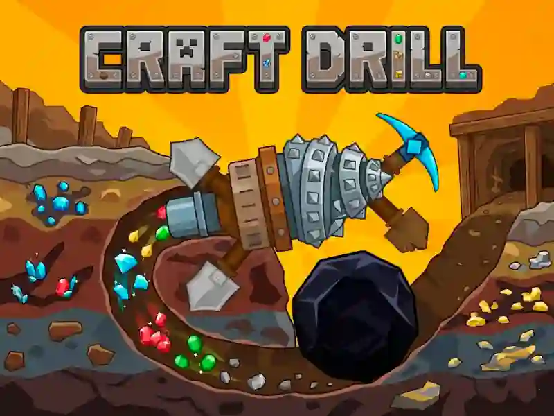 Lojë Craft Drill në internet