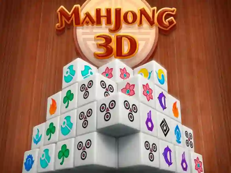 Lojë Mahjong 3D në internet