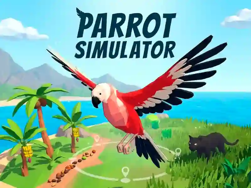Lojë Parrot Simulator në internet