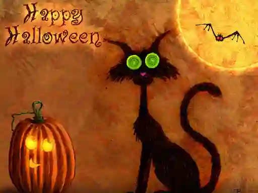 Lojë Happy Halloween 2020 Puzzle në internet