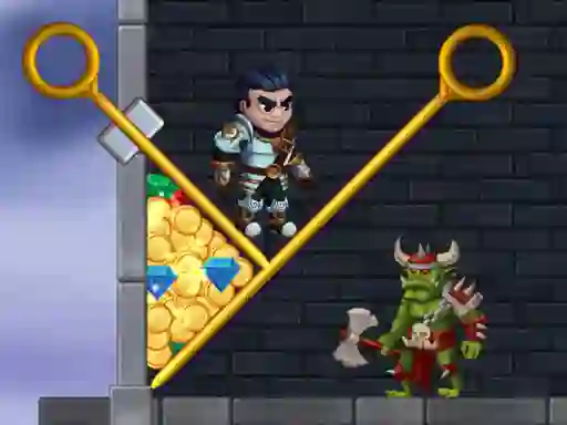 Lojë Help The Hero në internet