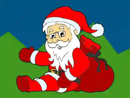 Lojë Santa Claus Coloring Book në internet
