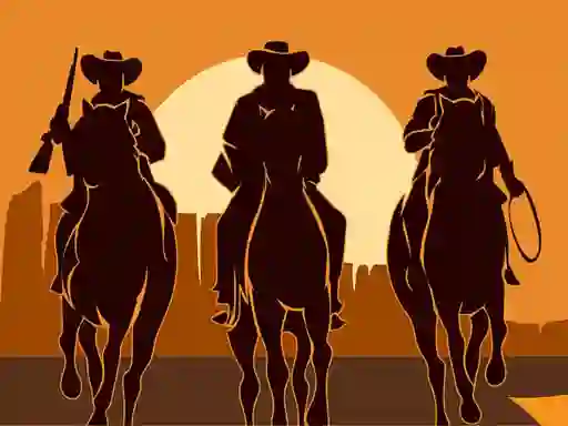 Lojë Cowboy Hidden Stars në internet