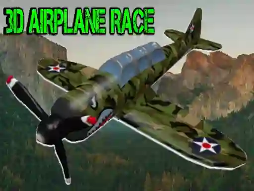 Lojë 3D Airplane Race në internet