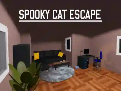 Lojë Spooky Cat Escape në internet