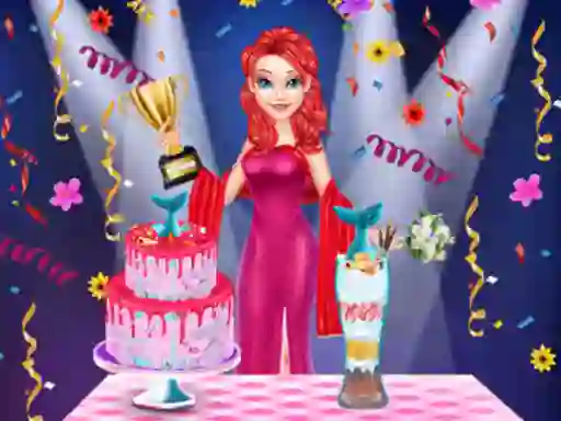 Lojë Mermaid Cake Cooking Design në internet
