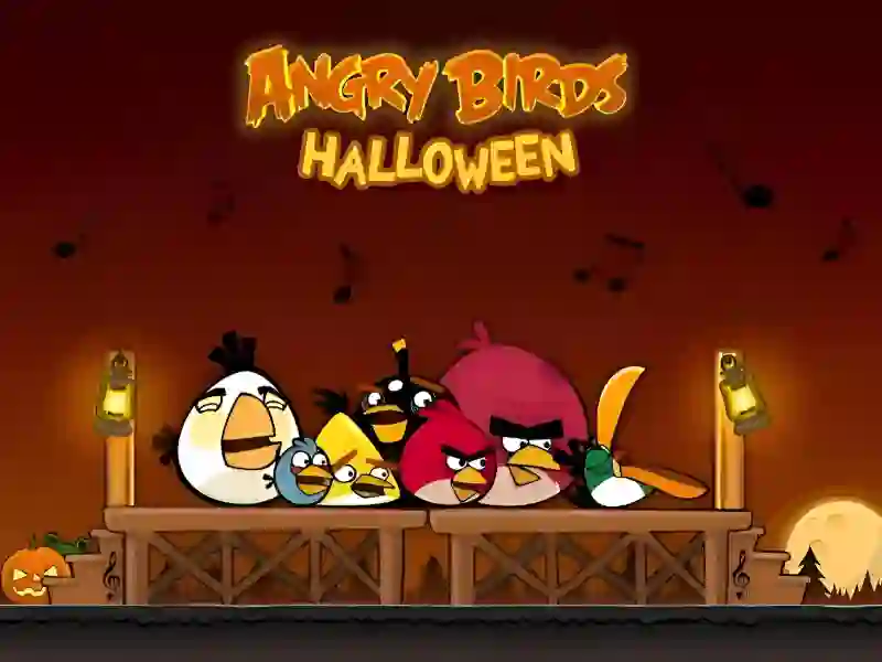 Lojë Angry birds Halloween HD në internet